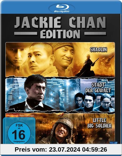 Jackie Chan Edition (Little Big Soldier / Shaolin / Stadt der Gewalt) [Blu-ray] von Ding Sheng