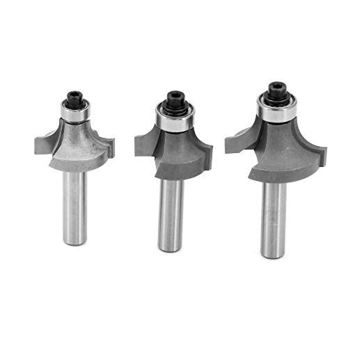 DingGreat 3 Stück 8 mm Schaft Abrundfräser Fräser für Oberfräse Holzfräser Oberfräser DingGreat 3 Stück 8 mm Schaft Abrundfräser Fräser für Oberfräse Holzfräser Oberfräser von DingGreat