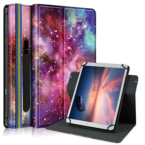 DINGGUAGUA 25,7 cm (10,1 Zoll) Tablet-Hülle Universal, Folio-Hülle für alle 9 10 11 Zoll Tablets, Hülle kompatibel mit Lenovo/Samsung/Huawei/TECLAST/Fusion 5, Galaxy von DingGuagua