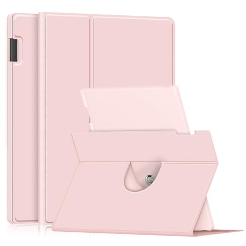 DINGGUAGUA Hülle Kompatibel mit Remarkable Paper Pro 11.8 Paper Tablet 2024,Rotierende -Schutzhülle mit Stifthalter,Rosa von DingGuagua