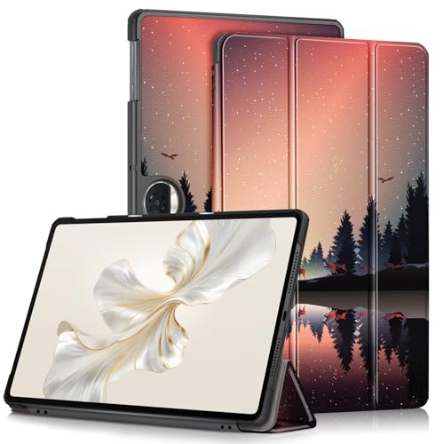 DINGGUAGUA Hülle für Honor Pad 9 12.1 Zoll Tablet, Ultra Dünn Schutzhülle mit Ständer Funktion für Honor Pad 9 Tablet,Dämmerung von DingGuagua