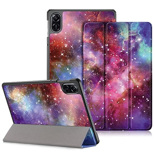 DINGGUAGUA Hülle für Honor Pad X9 / X8 Pro 11.5 Zoll, Ultra Dünn Schutzhülle mit Ständer Funktion,Galaxy von DingGuagua