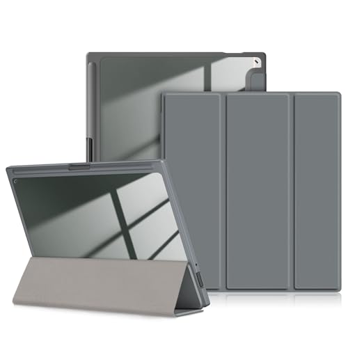DINGGUAGUA Hülle für Onyx Boox Note Air3 C/Air 3 B/W 10,3 Zoll ePaper Tablet, Stoßfeste Schutzhülle mit transparenter Hartschale auf der Rückseite,Grau von DingGuagua