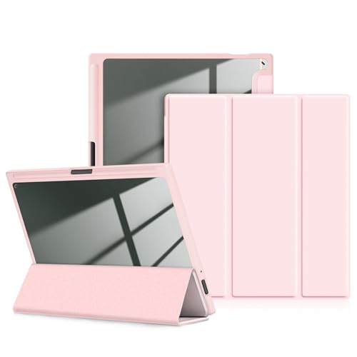 DINGGUAGUA Hülle für Onyx Boox Note Air3 C/Air 3 B/W 10,3 Zoll ePaper Tablet, Stoßfeste Schutzhülle mit transparenter Hartschale auf der Rückseite,Rosa von DingGuagua