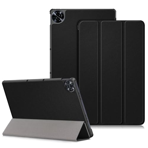 DINGGUAGUA Hülle für Realme Pad 2 11.5 Zoll 2023 Tablet, Ultra Dünn Schutzhülle mit Ständer Funktion,Schwarz von DingGuagua