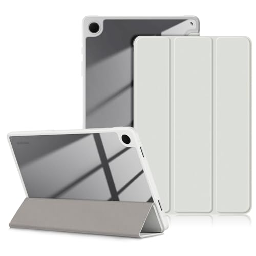 DINGGUAGUA Hülle für Samsung Galaxy Tab A9 Plus 11 Zoll SM-X210/X216/X218 Tablet, Stoßfeste Schutzhülle mit transparenter Hartschale auf der Rückseite,Grau von DingGuagua