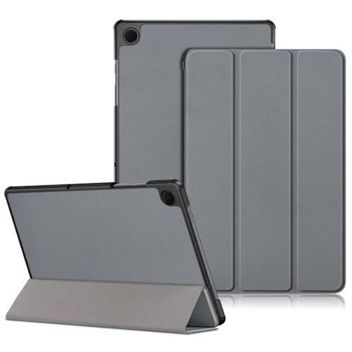 DINGGUAGUA Hülle für Samsung Galaxy Tab A9 Plus 11 Zoll SM-X210/X216/X218 Tablet, Ultra Dünn Schutzhülle mit Ständer Funktion,Grau von DingGuagua