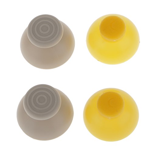 Analog Stick Caps Kappen Ersatz Für Gamecube Controller 2 Grau + 2 Gelb Analog Stick Caps Kappen Ersatz Für Gamecube Controller 2 Grau + 2 Gelb von Tiuimk