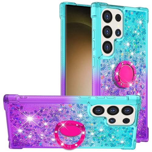 Dinglijia Schlanke Schutzhülle für Samsung Galaxy S25 Ultra, Farbverlauf, Treibsand-Serie, Glitzer, fließende Flüssigkeit, schwimmende TPU-Stoßdämpfer, Eckenschutz, Schutzhülle für Galaxy S25 Ultra Dinglijia Schlanke Schutzhülle für Samsung Galaxy S25 Ultra, Farbverlauf, Treibsand-Serie, Glitzer, fließende Flüssigkeit, schwimmende TPU-Stoßdämpfer, Eckenschutz, Schutzhülle für Galaxy S25 Ultra von Dinglijia