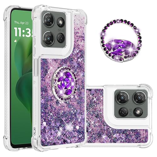 Dinglijia Schutzhülle für Moto G Play 5G 2025, Schutzhülle für Moto G Power 5G 2025, Glitzer-Flüssig-Treibsand-Effekt, Silikon, Fallschutz für Moto G Play 5G/Moto G Power 5G 2025, WZ Lila Dinglijia Schutzhülle für Moto G Play 5G 2025, Schutzhülle für Moto G Power 5G 2025, Glitzer-Flüssig-Treibsand-Effekt, Silikon, Fallschutz für Moto G Play 5G/Moto G Power 5G 2025, WZ Lila von Dinglijia