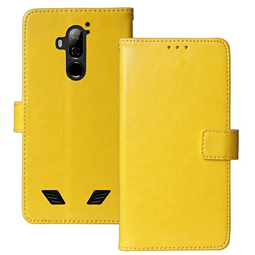 Dingshengk Flip Retro Leder Tasche Hülle TPU Silikon Für Gigaset GX290 / GX290 Plus 6.1" Lederhülle Handyhülle Schutzhülle Klapphülle Handytasche Handy Etui Brieftasche Cover Case Abdeckung (Gelb) Dingshengk Flip Retro Leder Tasche Hülle TPU Silikon Für Gigaset GX290 / GX290 Plus 6.1" Lederhülle Handyhülle Schutzhülle Klapphülle Handytasche Handy Etui Brieftasche Cover Case Abdeckung (Gelb) von Dingshengk
