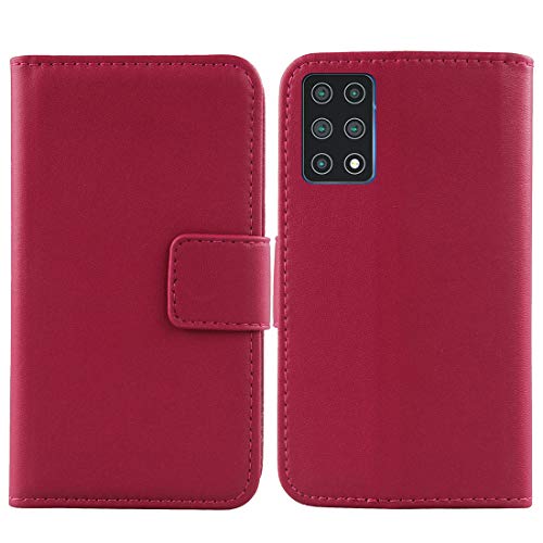 Dingshengk Flip Rose Echt Leder Tasche Hülle TPU Silikon Für Cubot X30 / Hafury GT20 6.4" Lederhülle Handyhülle Schutz Klapp Handytasche Handy Etui Brieftasche Cover Case Abdeckung von Dingshengk
