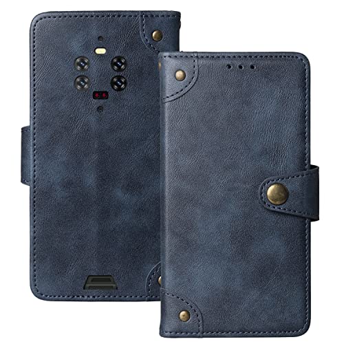 Dingshengk Retro Flip Blau Echt Leder Tasche Hülle TPU Silikon Für Blackview BV8800 / BL8800 / BL8800 Pro Lederhülle Handyhülle Schutz Handytasche Handy Etui Brieftasche Cover Case Abdeckung Dingshengk Retro Flip Blau Echt Leder Tasche Hülle TPU Silikon Für Blackview BV8800 / BL8800 / BL8800 Pro Lederhülle Handyhülle Schutz Handytasche Handy Etui Brieftasche Cover Case Abdeckung von Dingshengk