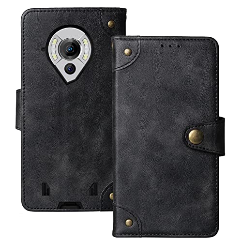 Dingshengk Retro Flip Schwarz Echt Leder Tasche Hülle Für Oukitel WP16 6.39" Lederhülle Handyhülle Schutz Handytasche Handy Etui Brieftasche Cover Case Abdeckung Dingshengk Retro Flip Schwarz Echt Leder Tasche Hülle Für Oukitel WP16 6.39" Lederhülle Handyhülle Schutz Handytasche Handy Etui Brieftasche Cover Case Abdeckung von Dingshengk