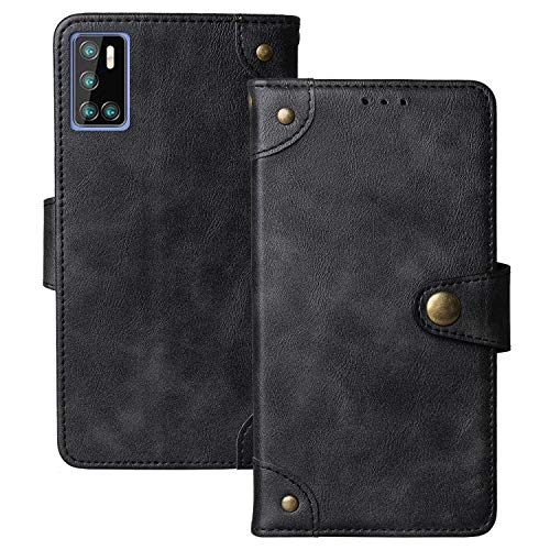 Dingshengk Retro Flip Schwarz Echt Leder Tasche Hülle TPU Silikon Für Cubot P40 / Hafury G20 6.2" Lederhülle Handyhülle Schutz Handytasche Handy Etui Brieftasche Cover Case Abdeckung Dingshengk Retro Flip Schwarz Echt Leder Tasche Hülle TPU Silikon Für Cubot P40 / Hafury G20 6.2" Lederhülle Handyhülle Schutz Handytasche Handy Etui Brieftasche Cover Case Abdeckung von Dingshengk
