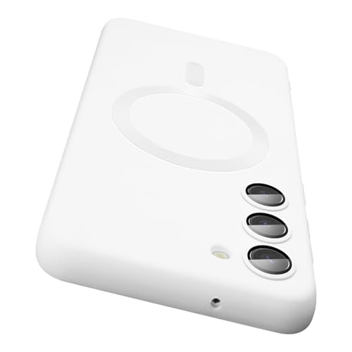 Dinick Entworfen für Samsung Galaxy S23 Plus Hülle mit Kameraobjektivschutz, kompatibel mit MagSafe Weiche TPU Bumper Schutzhülle Anti-Scratch Matte Rückseite für Samsung Galaxy S23 Plus Hülle Weiß Dinick Entworfen für Samsung Galaxy S23 Plus Hülle mit Kameraobjektivschutz, kompatibel mit MagSafe Weiche TPU Bumper Schutzhülle Anti-Scratch Matte Rückseite für Samsung Galaxy S23 Plus Hülle Weiß von Dinick