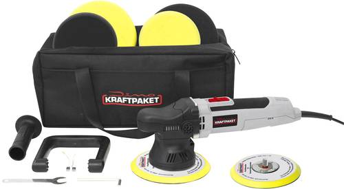 Dino KRAFTPAKET Exzenterpoliermaschine 230V 650W 1600 - 6400 U/min 125/150mm 9mm Hub 640296 Exzenter Dino KRAFTPAKET Exzenterpoliermaschine 230V 650W 1600 - 6400 U/min 125/150mm 9mm Hub 640296 Exzenter von Dino KRAFTPAKET