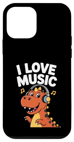 I Love Music Dinosaurier Kopfhörer Fun Hülle für iPhone 12 mini I Love Music Dinosaurier Kopfhörer Fun Hülle für iPhone 12 mini von Dinosaur Music Lover Headphones Fun