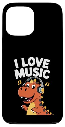 I Love Music Dinosaurier Kopfhörer Fun Hülle für iPhone 13 Pro Max I Love Music Dinosaurier Kopfhörer Fun Hülle für iPhone 13 Pro Max von Dinosaur Music Lover Headphones Fun