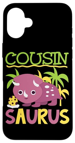 Cousin Saurus Design für Big Cousin Hülle für iPhone 16 Plus Cousin Saurus Design für Big Cousin Hülle für iPhone 16 Plus von Dinosaurs And Dino Design Ideas