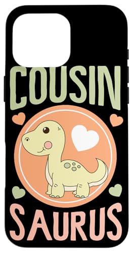 Cousin Saurus Design für den besten Cousin der Welt Hülle für iPhone 16 Pro Max von Dinosaurs And Dino Design Ideas