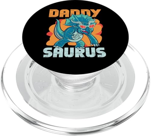 Daddy Saurus Design für werdende Papas PopSockets PopGrip für MagSafe Daddy Saurus Design für werdende Papas PopSockets PopGrip für MagSafe von Dinosaurs And Dino Design Ideas