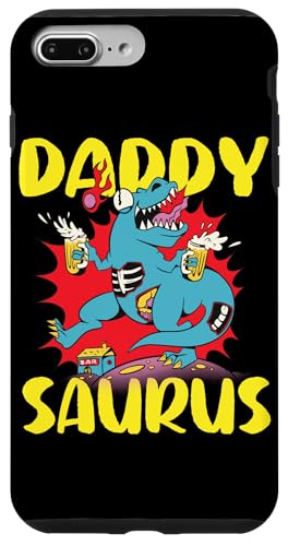 Daddy Saurus Trinkbier Dinosaurier für T-Rex-Liebhaber Hülle für iPhone 7 Plus/8 Plus von Dinosaurs And Dino Design Ideas