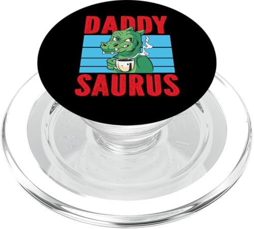 Lustiges Daddy Saurus Design für Vater PopSockets PopGrip für MagSafe Lustiges Daddy Saurus Design für Vater PopSockets PopGrip für MagSafe von Dinosaurs And Dino Design Ideas
