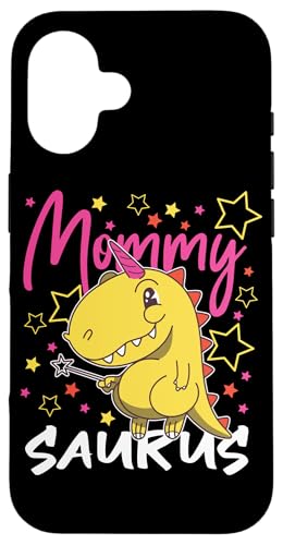 Mommy Saurus gelber Dinosaurier-Design für Mutter Hülle für iPhone 16 Mommy Saurus gelber Dinosaurier-Design für Mutter Hülle für iPhone 16 von Dinosaurs And Dino Design Ideas