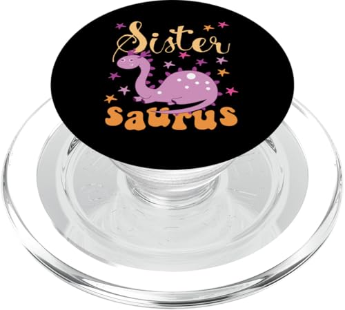 Sister Saurus Design für Schwestern PopSockets PopGrip für MagSafe Sister Saurus Design für Schwestern PopSockets PopGrip für MagSafe von Dinosaurs And Dino Design Ideas