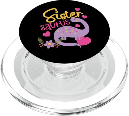 Sister Saurus Design für die kleine Schwester PopSockets PopGrip für MagSafe Sister Saurus Design für die kleine Schwester PopSockets PopGrip für MagSafe von Dinosaurs And Dino Design Ideas