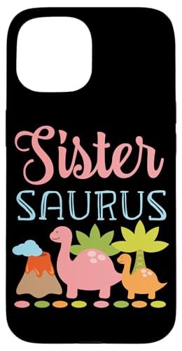 Sister Saurus Dinosaurier für Geschwister Hülle für iPhone 15 Sister Saurus Dinosaurier für Geschwister Hülle für iPhone 15 von Dinosaurs And Dino Design Ideas