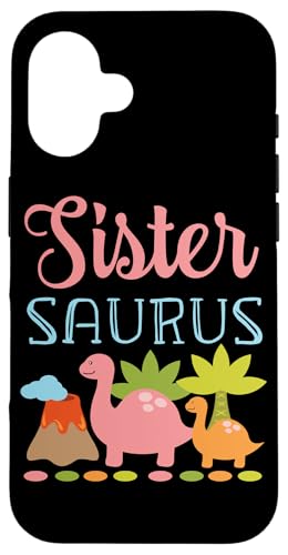 Sister Saurus Dinosaurier für Geschwister Hülle für iPhone 16 Sister Saurus Dinosaurier für Geschwister Hülle für iPhone 16 von Dinosaurs And Dino Design Ideas