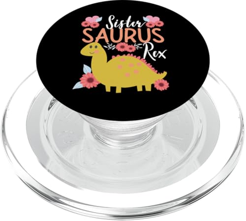 Sister Saurus Rex Design für Geschwister PopSockets PopGrip für MagSafe Sister Saurus Rex Design für Geschwister PopSockets PopGrip für MagSafe von Dinosaurs And Dino Design Ideas