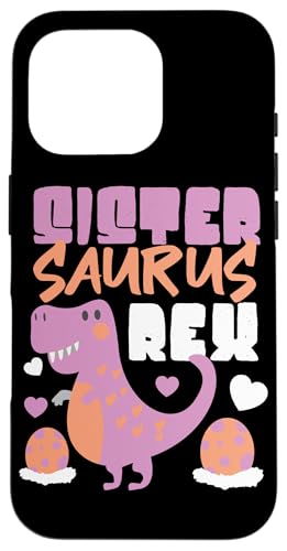 Sister Saurus Rex Design für große Schwestern Hülle für iPhone 16 Pro Sister Saurus Rex Design für große Schwestern Hülle für iPhone 16 Pro von Dinosaurs And Dino Design Ideas