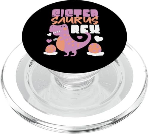 Sister Saurus Rex Design für große Schwestern PopSockets PopGrip für MagSafe Sister Saurus Rex Design für große Schwestern PopSockets PopGrip für MagSafe von Dinosaurs And Dino Design Ideas