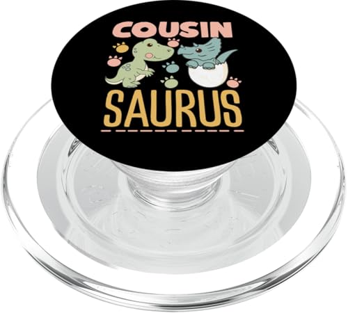 Süßes Cousin Saurus Dino Design für Cousins PopSockets PopGrip für MagSafe Süßes Cousin Saurus Dino Design für Cousins PopSockets PopGrip für MagSafe von Dinosaurs And Dino Design Ideas
