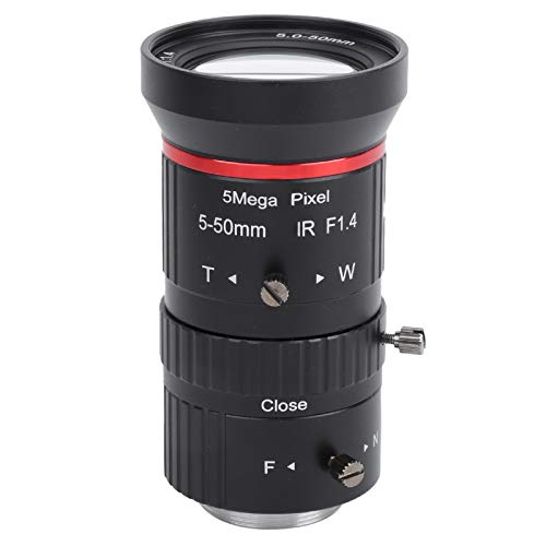 5MP-Kameraobjektiv, FL5‑50mm Zoom-Objektiv mit manueller Blende, CS-Mount-Kameraobjektiv, Überwachungskameraobjektiv 5MP-Kameraobjektiv, FL5‑50mm Zoom-Objektiv mit manueller Blende, CS-Mount-Kameraobjektiv, Überwachungskameraobjektiv von Dioche
