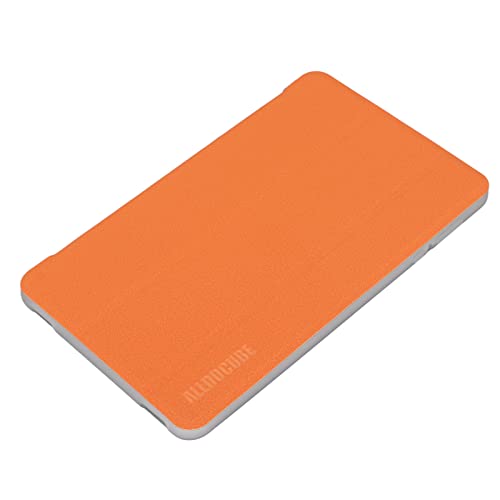 Alldocube Smile 1 Hülle Tablet Hülle Pu, TPU Tablet Hülle Weiche Bequeme Passform Design Ultradünne Stilvolle Einfache TPU Schutzhülle Für Smile 1 Tablet (Orange) von Dioche