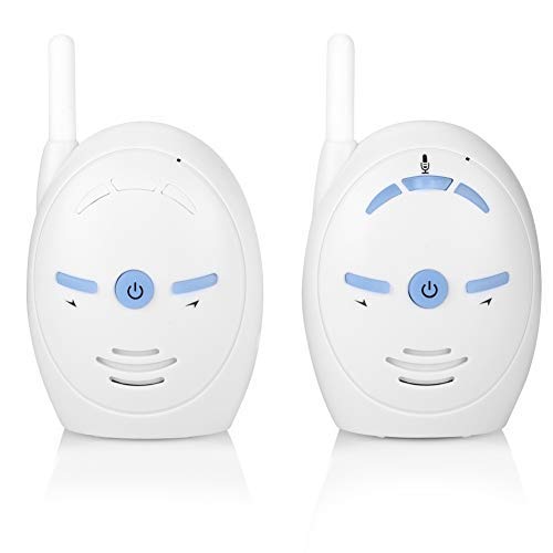 Digital Audio Babyphone, Nanny Intercom Surveillance System Sicherheitskamera, Wireless 2,4 GHz Elektronischer Alarm(Weiß) von Dioche