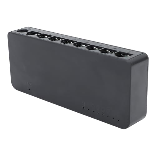 Dioche 8-Port-Ethernet-Netzwerk-Switch, Breite Kompatibilität, Verbesserte Konnektivität, Geeignet für Verschiedene Anwendungen, 10 100 1000 Mbit/s Auto-Negotiation-RJ45-Ports von Dioche