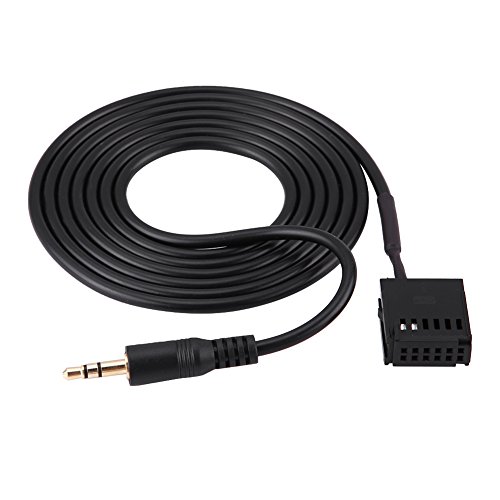 Dioche Car Audio AUX Kabel, AUX Kabel Auto Audio Aux Hilfskabel Adapter für Ford 6000CD Mondeo Fiesta mit CD Entfernungswerkzeug Schlüsseln von Dioche