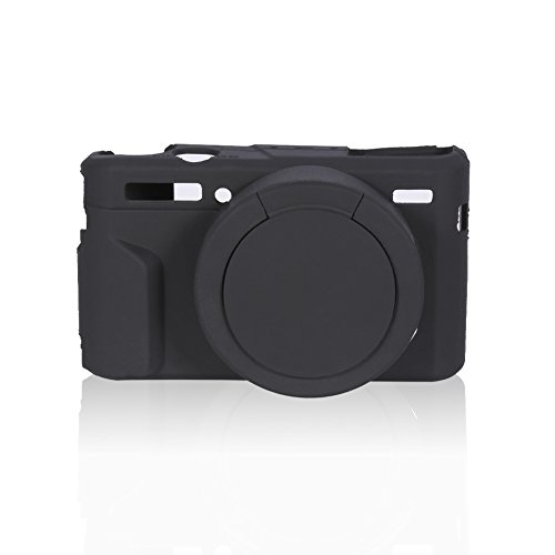 Dioche Kamera Schutzhülle, Kamerakäfig, Kamera-Videokäfig, Weiches Silikon, Kameragehäuse, Schutzabdeckung für Canon G7XII / G7X Mark II von Dioche