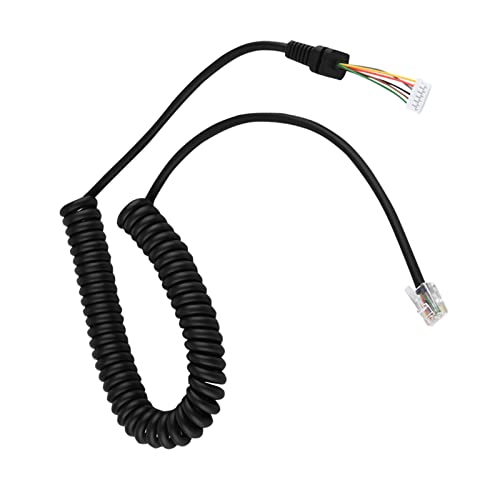 Dioche Mikrofonkabel, 6 Pin Autoradiokabel, 48A Autoradio Ersatzleitung Handmikrofonleitung für MH-48A6J Dioche Mikrofonkabel, 6 Pin Autoradiokabel, 48A Autoradio Ersatzleitung Handmikrofonleitung für MH-48A6J von Dioche