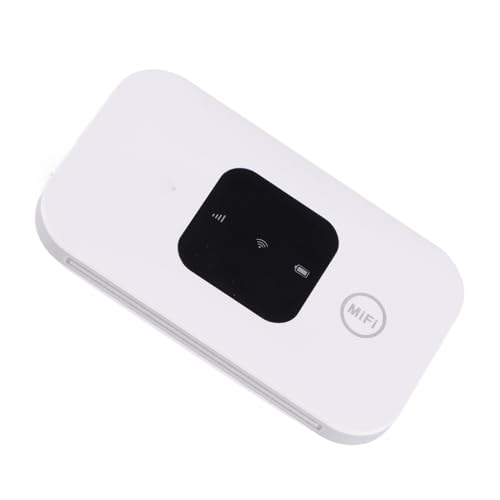 Dioche Tragbarer WLAN-Hotspot 4G-Router mit SIM-Kartensteckplatz Abs Weiß Tragbarer WLAN-Hotspot-Router mit Hoher Geschwindigkeit Weiß Tragbarer Kleiner Mobiler 4G-WLAN-Hotspot-Router von Dioche