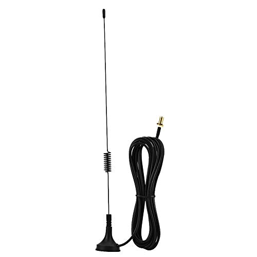 Dioche UT-102UV Auto Dual Frequency Radio Antenne Magnetische SMA Famale U/VHF Mobilfunkantenne Geeignet für BAOFENG UV5R 888S von Dioche