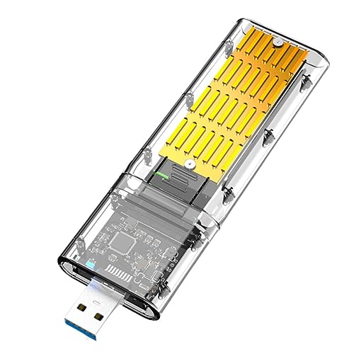 Dioche Zustands-Festplattengehäuse Transparentes SSD-Gehäuse Pc Transparentes Typec Gen1 SSD-Gehäuse M.2 Ngff Zustands-Festplattengehäuse von Dioche