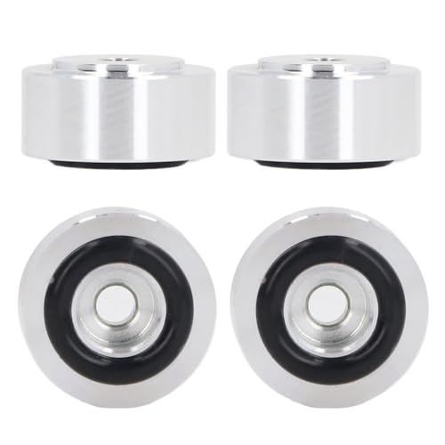 Drehschutzlautsprecher Stoßdämpfung Füße mit Aluminiumlegierungsisolationsplattform - Set von 4 Pads für CD -Player und Verstärker Schallverbesserung von Dioche