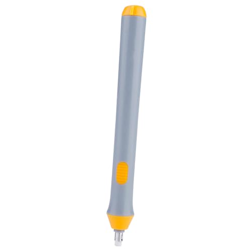 Effizienter Elektrischer Batteriebetriebener Bleistift -Radiergummi mit 22 Radiergummi -Nachfüllungen für Kunststudenten und Lehrer Kompakt und Tragbar (GREY) von Dioche