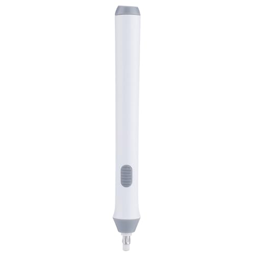 Effizienter Elektrischer Batteriebetriebener Bleistift -Radiergummi mit 22 Radiergummi -Nachfüllungen für Kunststudenten und Lehrer Kompakt und Tragbar (WHITE) von Dioche
